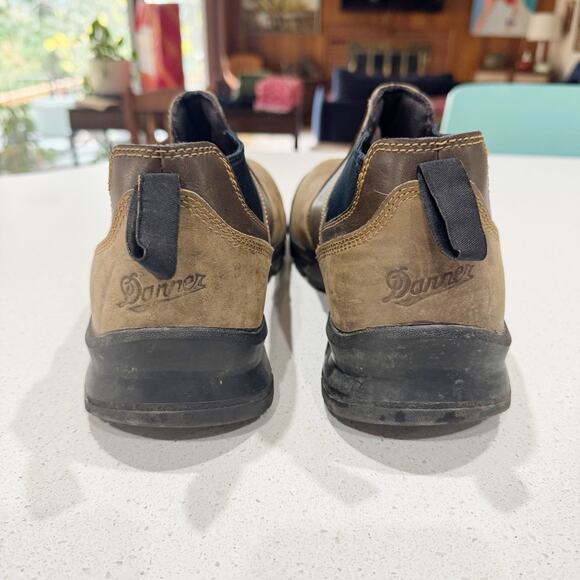 Danner Men's Crafter Romeo 3" Brown Hot Weather Leather Work Boots Sz 14 - Picture 2 of 10